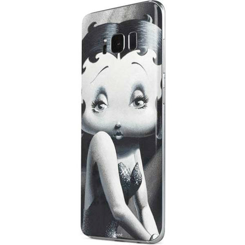Betty Boop Black and White Galaxy S8 Plus Skin